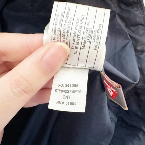 Patagonia Nano Puff Hoody Navy Blue Puffer Jacket Small - Picture 7 of 8